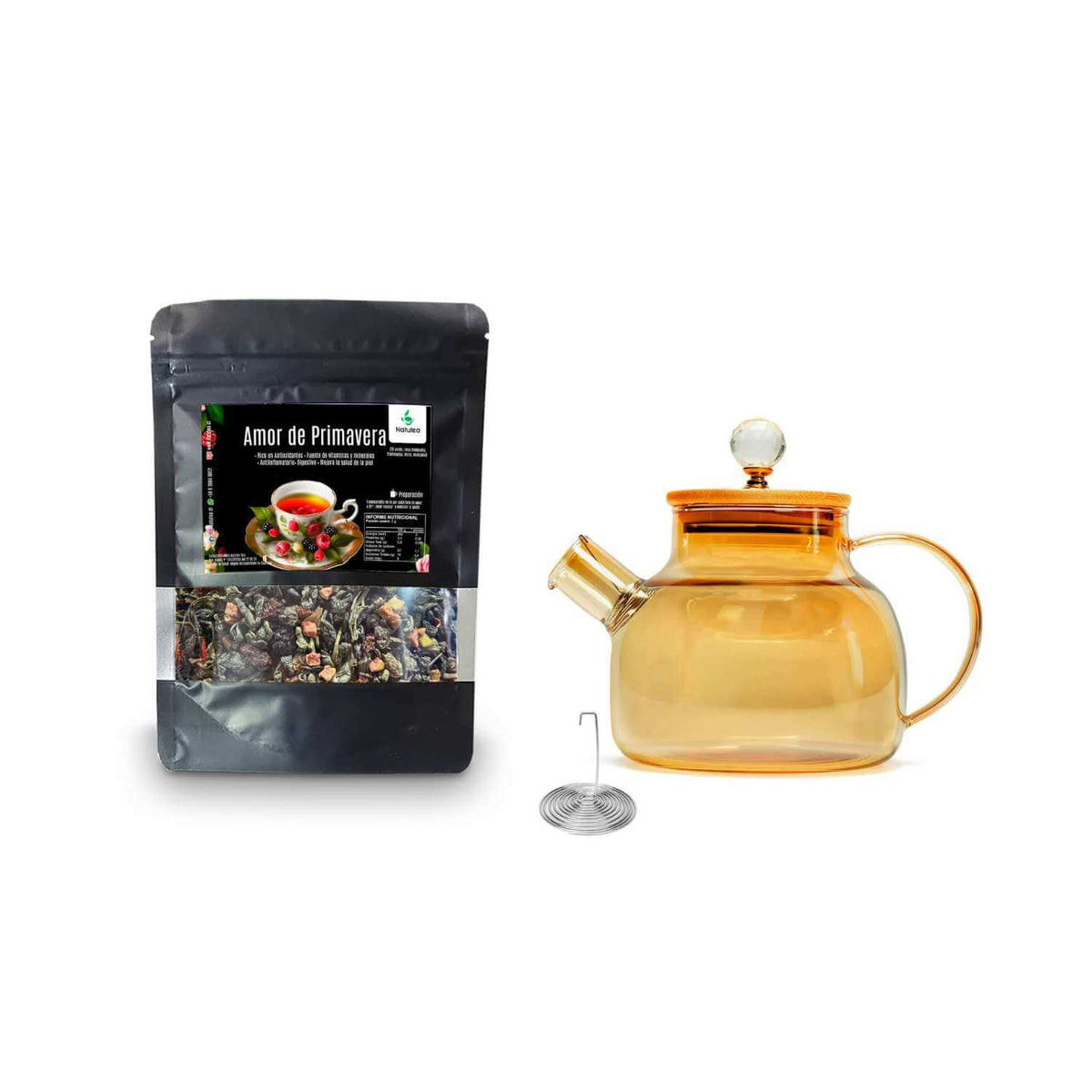 Pack Amor + Tetera Golden Leaf