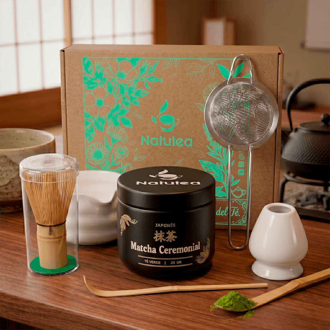 Kit de Matcha + Matcha Ceremonial Japones 25gr