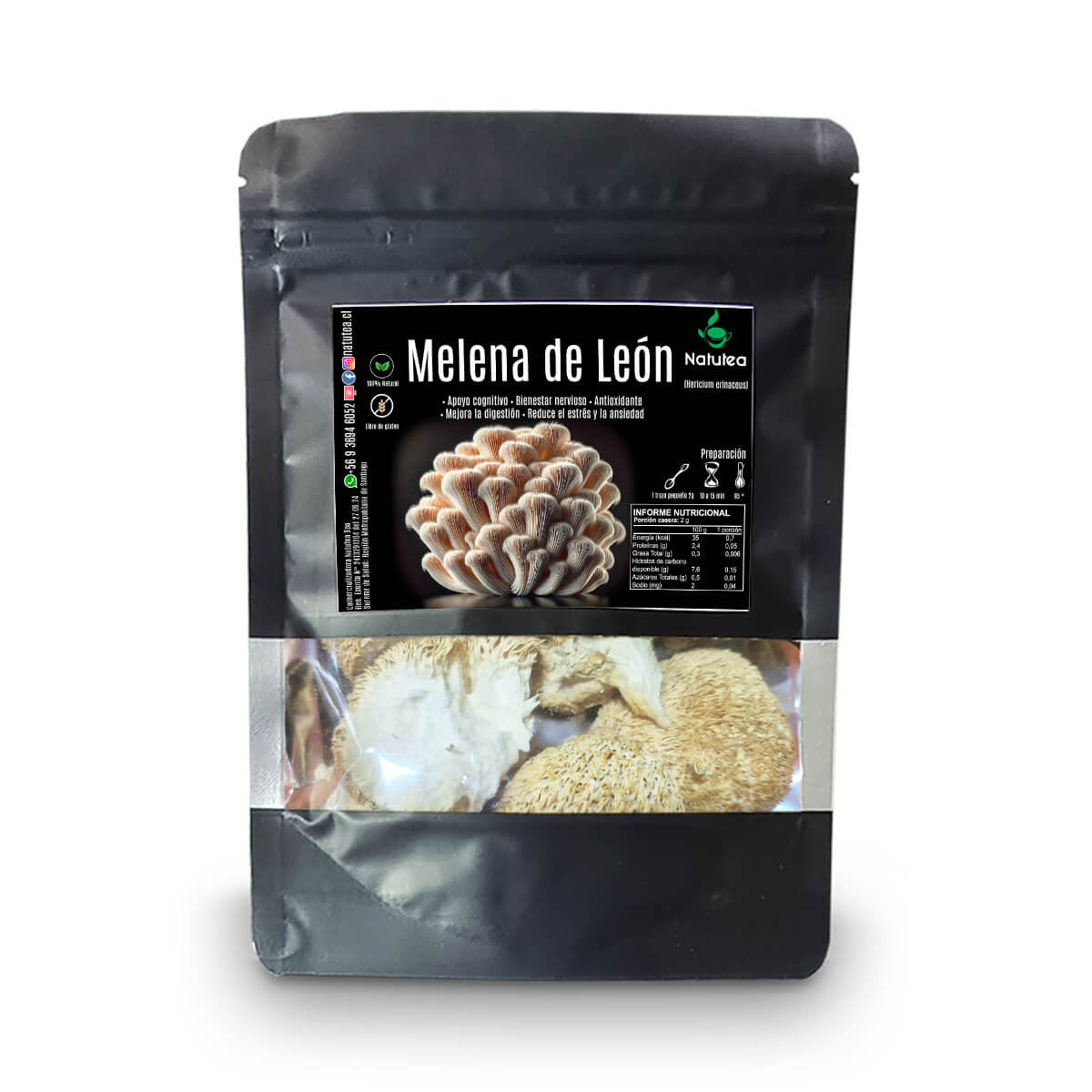 Melena de León 100% Natural