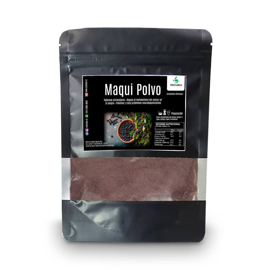 Maqui Polvo Liofilizado