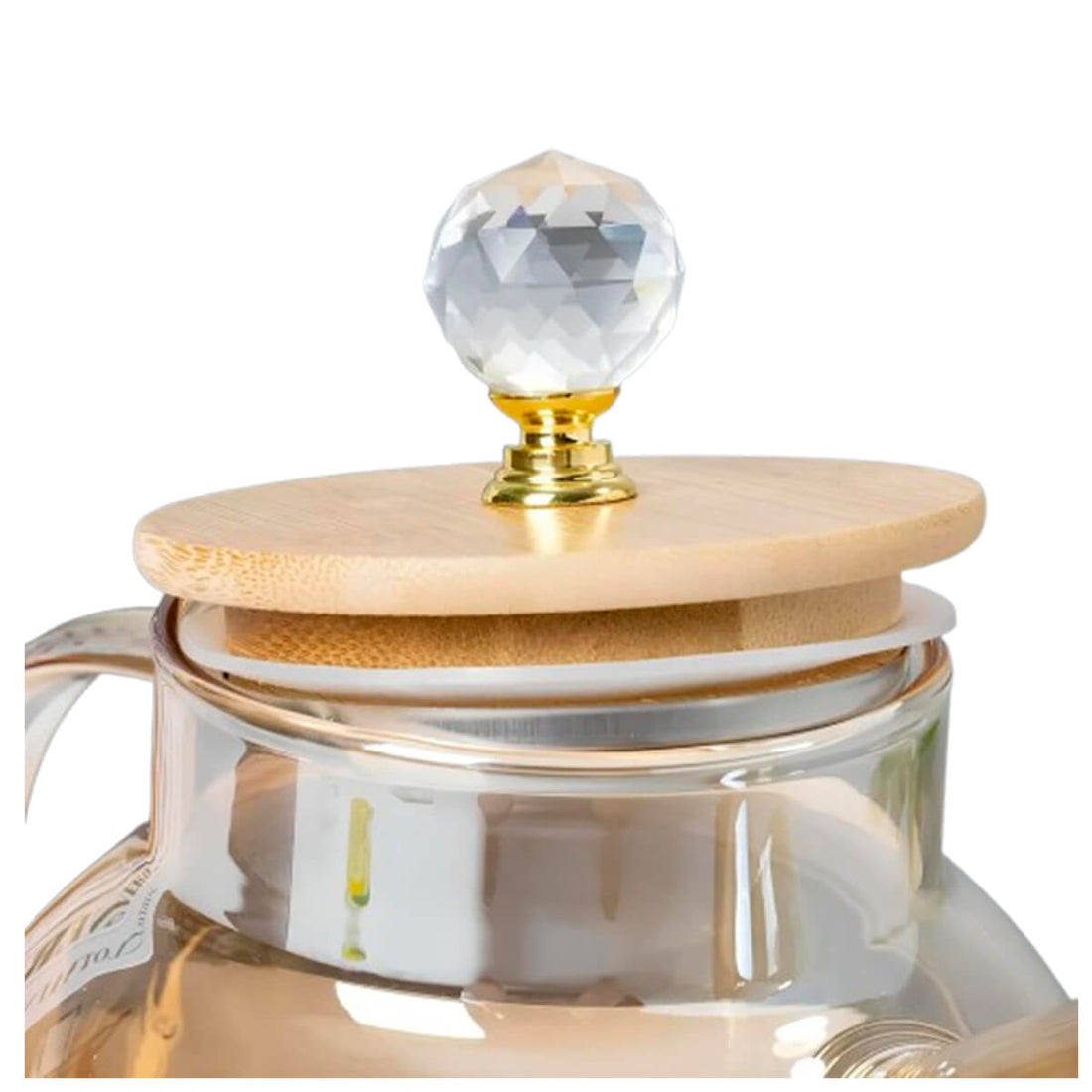 Tetera Goldenleaf 1 Lt Tapa De Bambú