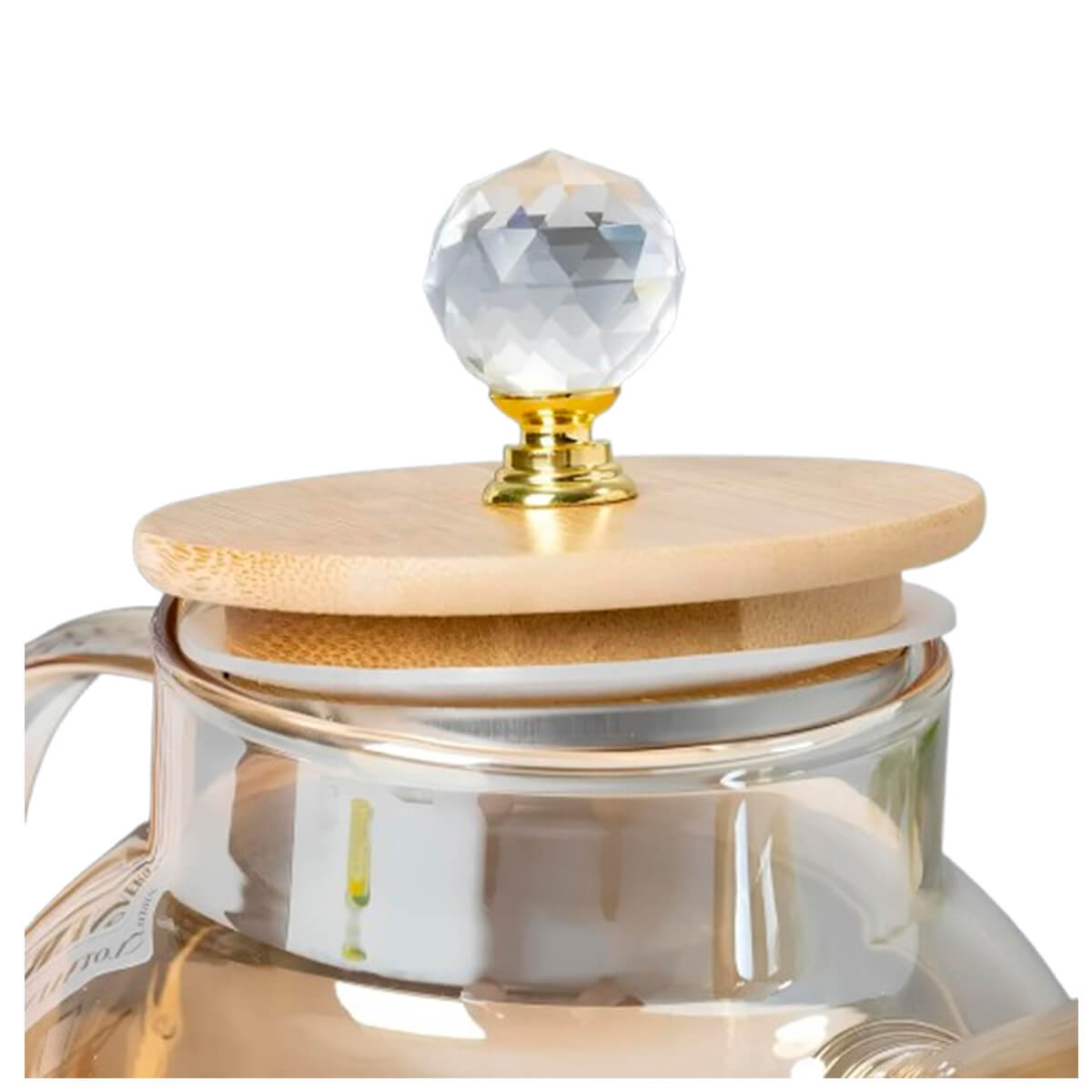 Tetera Goldenleaf 1 Lt Tapa De Bambú