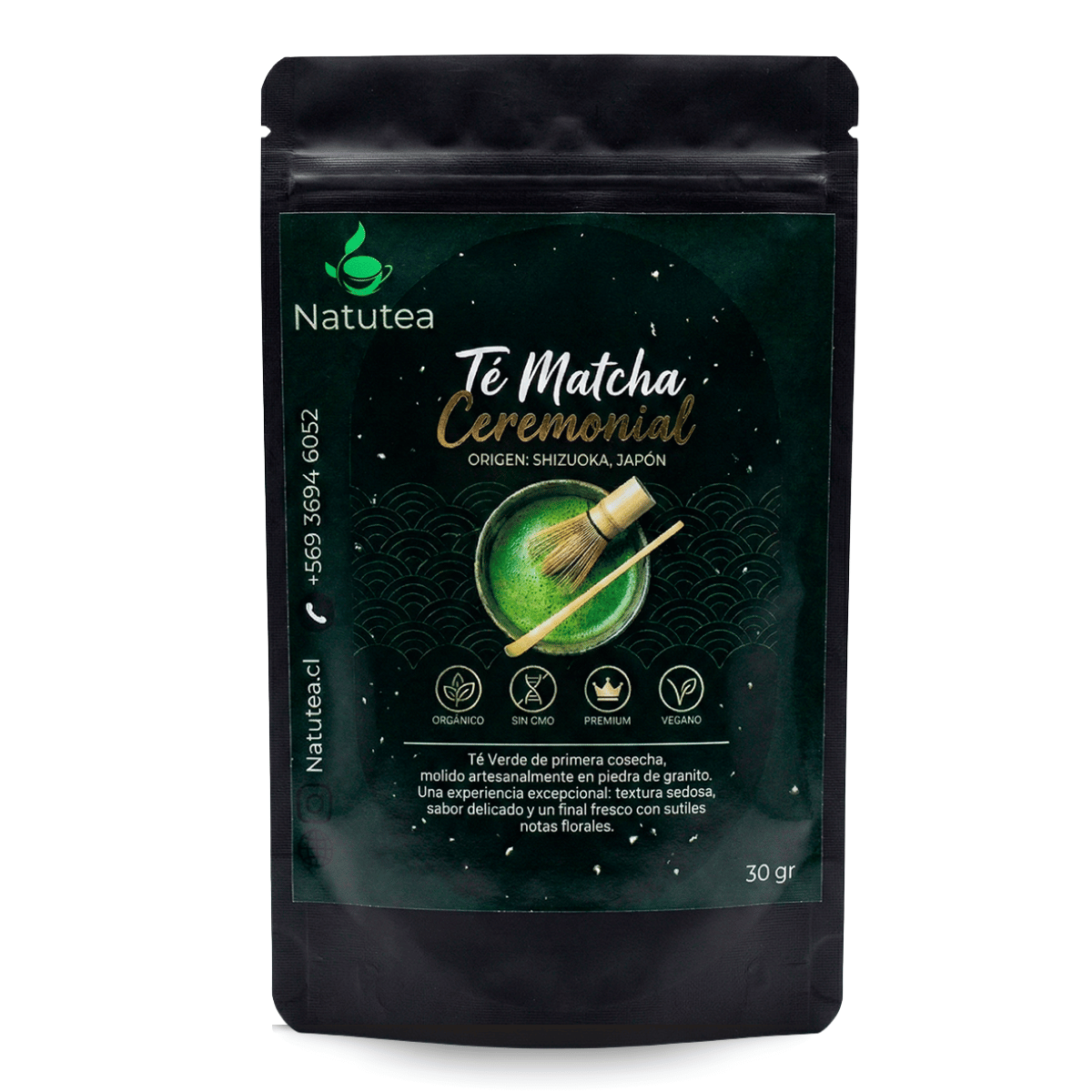Té Matcha Ceremonial - Origen Shizuoka, Japón