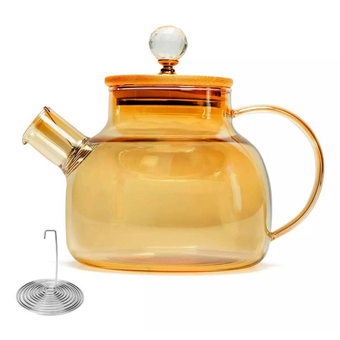 Tetera Goldenleaf 1 Lt Tapa De Bambú