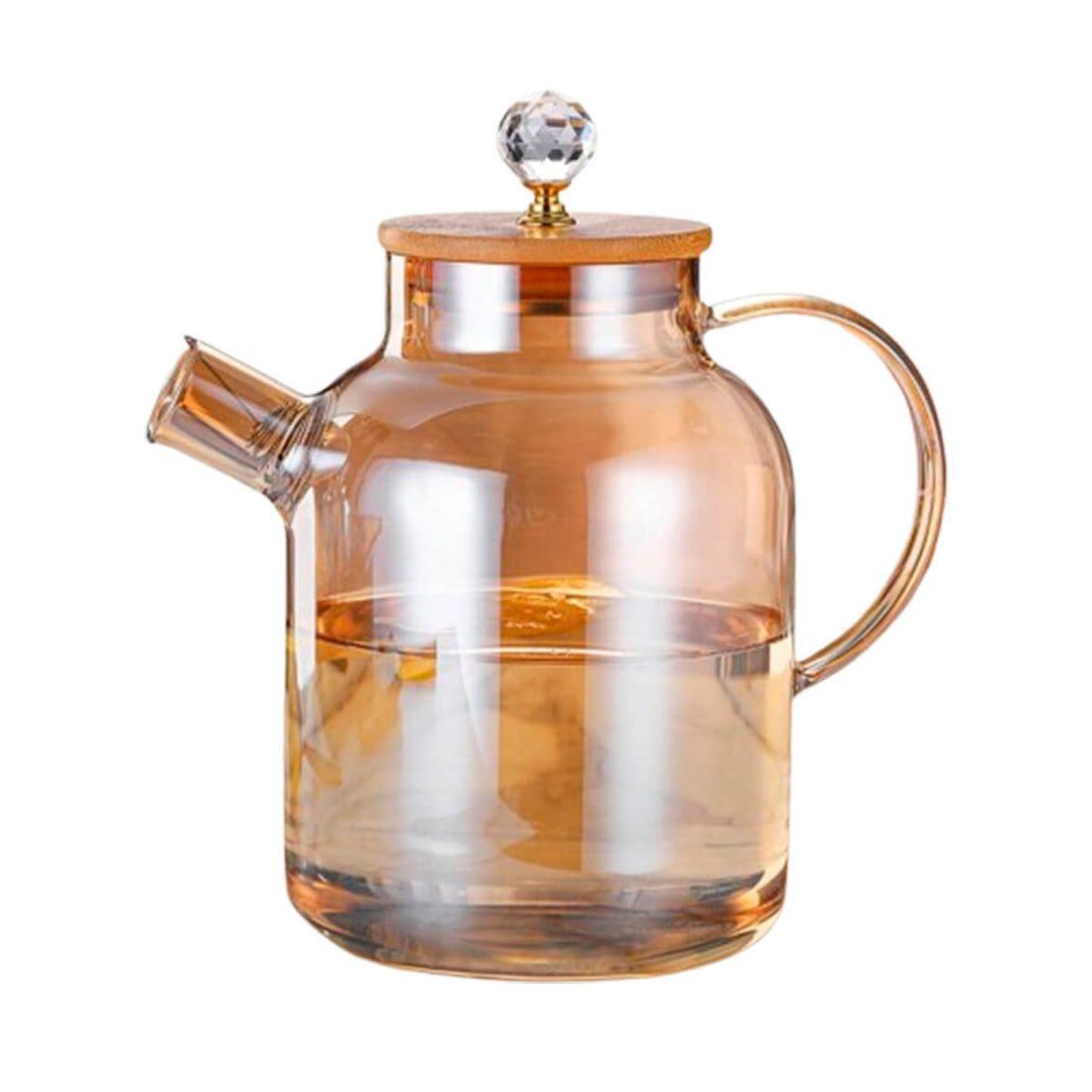 Tetera Goldenleaf 2 L Tapa De Bambú
