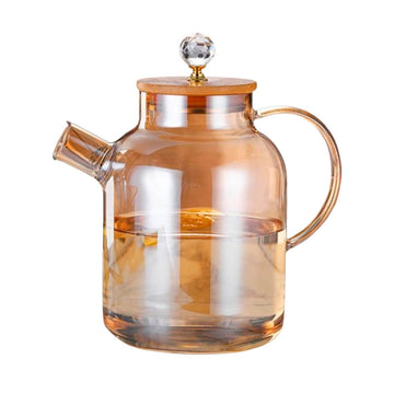 Tetera Goldenleaf 2 L Tapa De Bambú