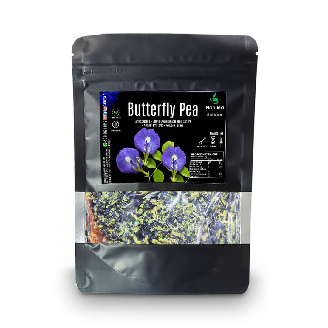 Butterfly Pea / Flor de Guisante de Mariposa / Té Magico