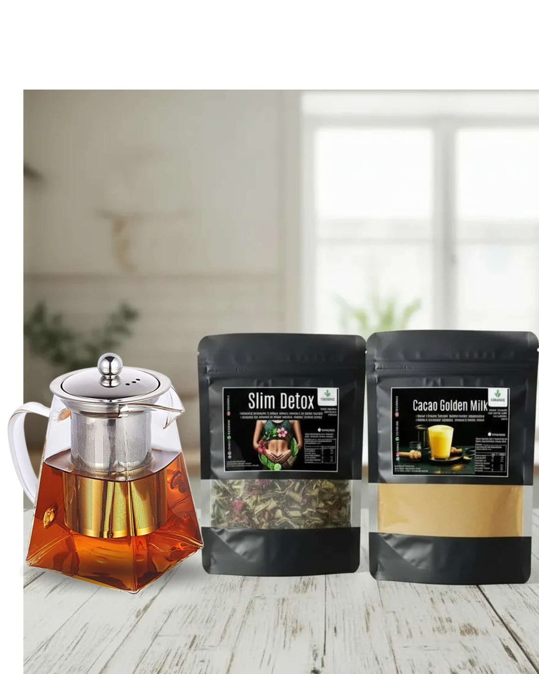 Pack Detox + Leche Dorada | Antiinflamatorio y Quemador de Grasa